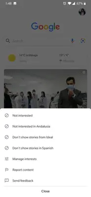 Google App android App screenshot 2