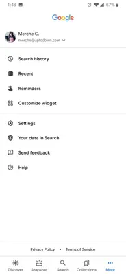 Google App android App screenshot 3